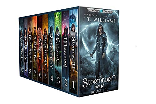 The Stormborn Saga (a complete triple trilogy omnibus): An epic sword and sorcery fantasy adventure (Dwemhar Realms Omnibuses)