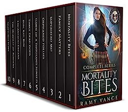 Mortality Bites - The COMPLETE Boxed Set (Books 1 - 10): GoneGod World Origins - Phase 1 - Boxed Set 1