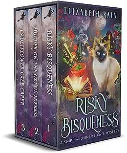 Snips and Snails Mystery Cafe Book I-III BOXSET: A Cozy Paranormal Women's Fiction (Mystery, Murder, and Mayhem Collection 1)