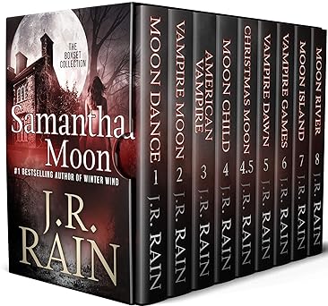 Samantha Moon: Books 1-8: First Eight Books in the Vampire for Hire Series of Supernatural Mysteries (Vampire for Hire Boxed Sets Book 1)